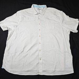 Tommy Bahama Men's Short Sleeve Shirt White 5XLB